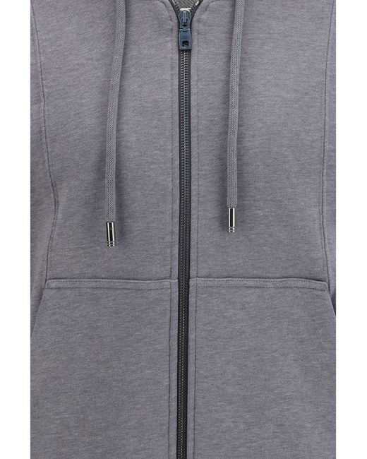 Dolce & Gabbana Gray Dolce & Gabbana Cotton Hoodie for men
