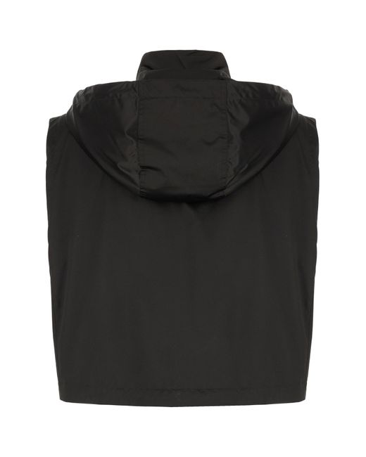 Fendi Black Polyester Sleeveless Jacket