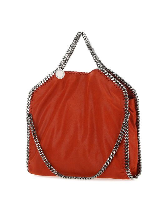 Stella McCartney Red Shaggy Deer Medium Falabella Handbag Lyst