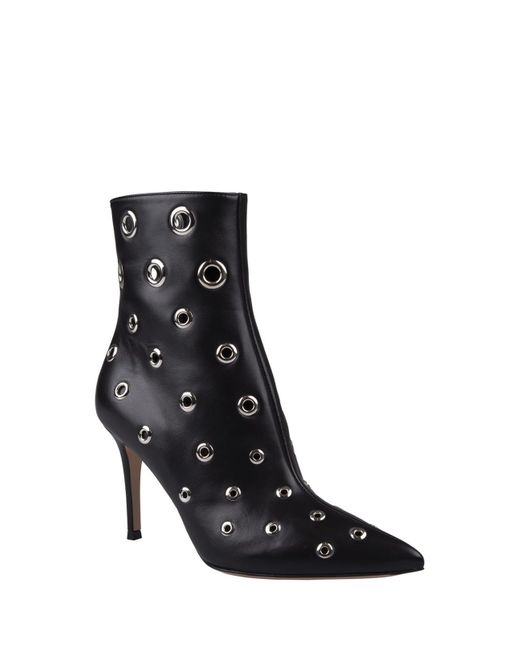 Gianvito Rossi Black Lydia Bootie 85 Ankle Boots