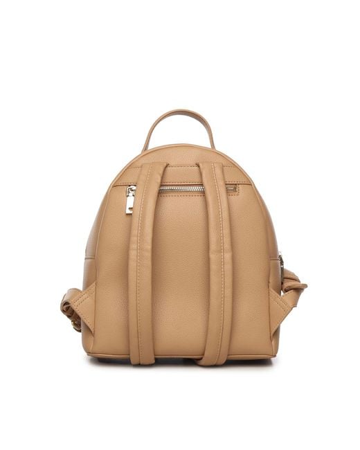 Love Moschino Natural Backpack With Large Logo