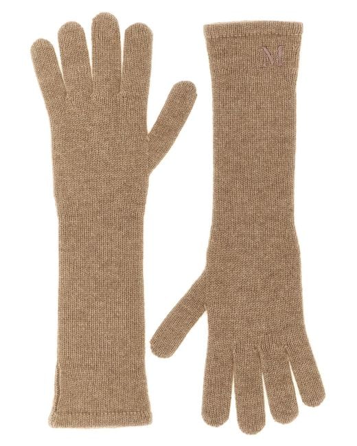 Max Mara Natural 'Mmjock' Gloves