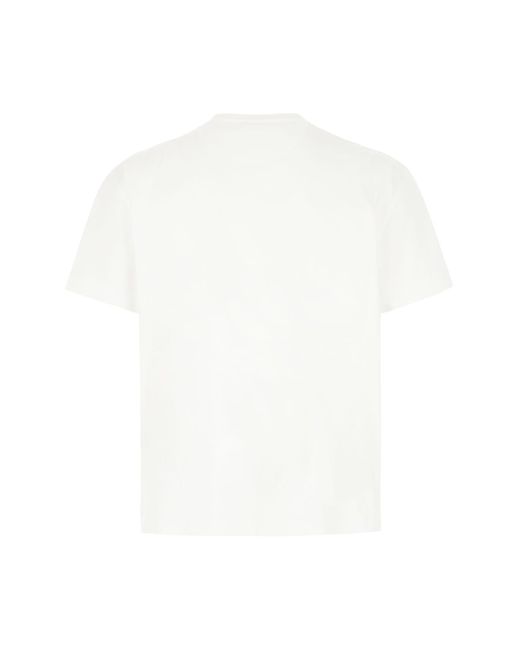 Valentino Garavani White Cotton T-Shirt for men