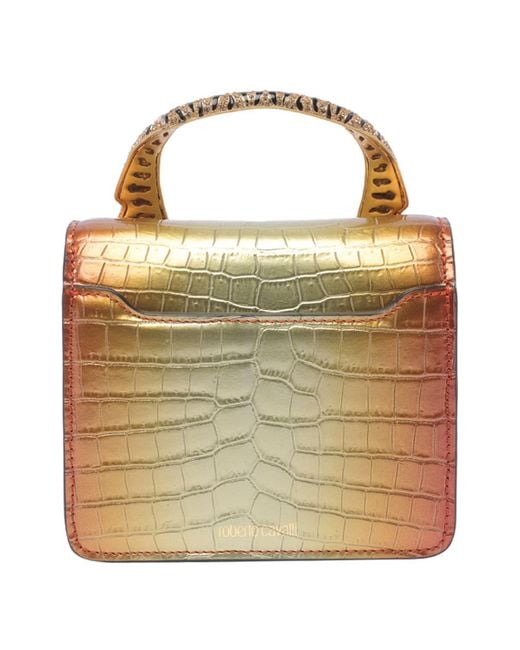 Roberto Cavalli Metallic Bags