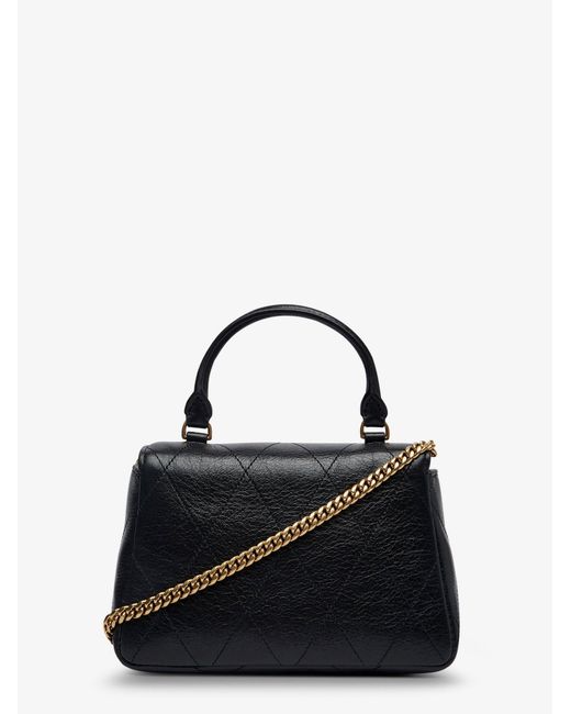 Tory Burch Black Crossbody Bag Charlie Quilted Leather Shoulder