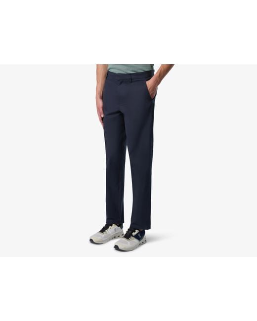 Sease Black Chino Tech Pant Trousers for men