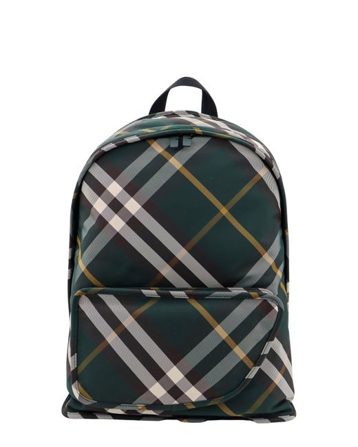 Burberry Green Backpack for men