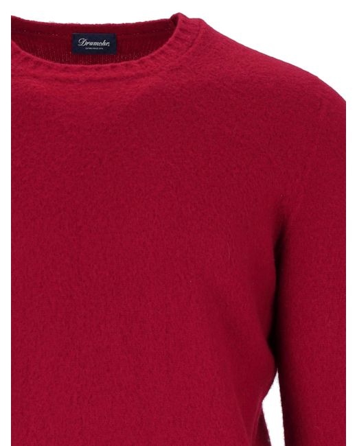 Drumohr Red Sweater for men