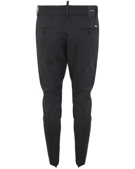DSquared² Black Flannel Sexy Chino Pant Clothing for men
