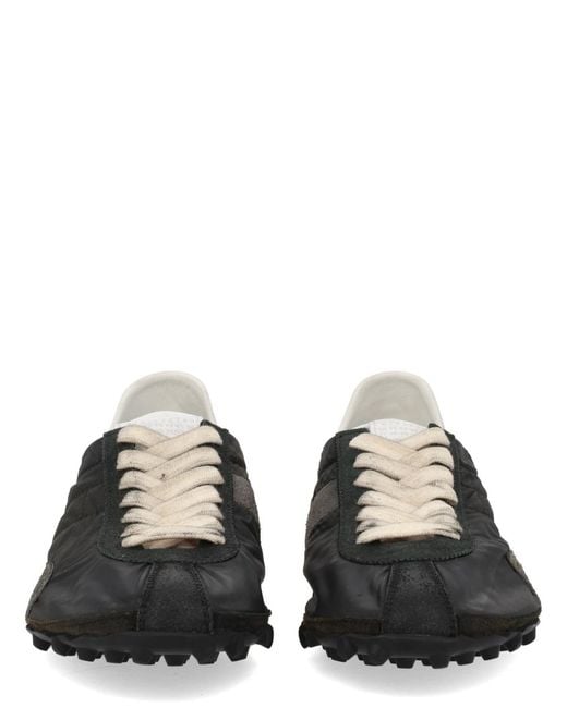 Maison Margiela Black Sprinter Sneakers Polyester Trainers