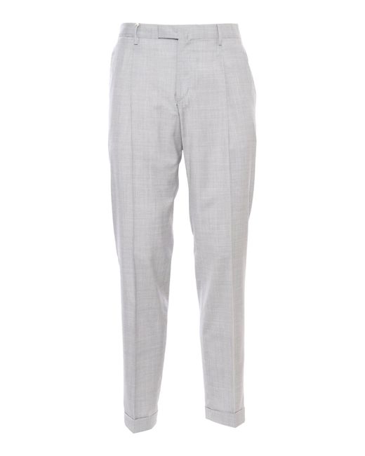 Briglia 1949 Gray Elegant Trousers for men