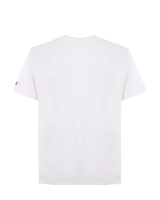 Mc2 Saint Barth White T-Shirts And Polos for men