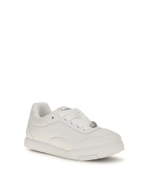 Givenchy White Sneakers Puffy Yard Calf Leather Trainers for men
