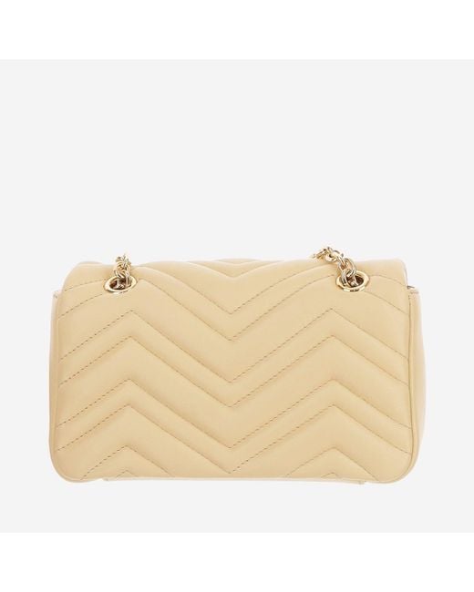 Gucci Natural Shoulder Bag Lamb