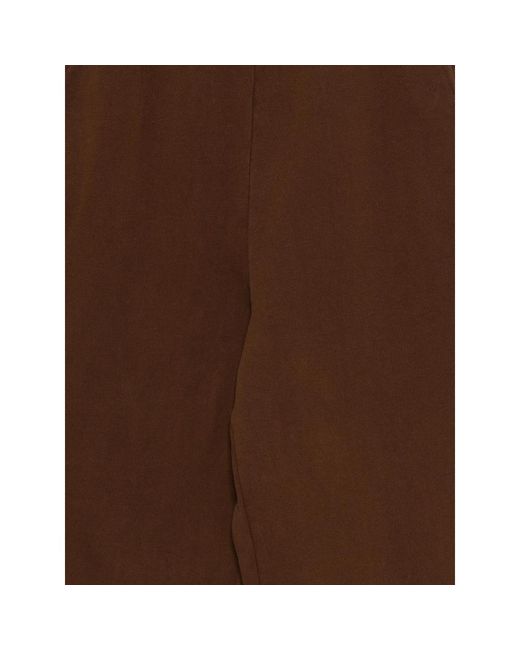 Entire studios Brown Elasticated-Waistband Trousers for men
