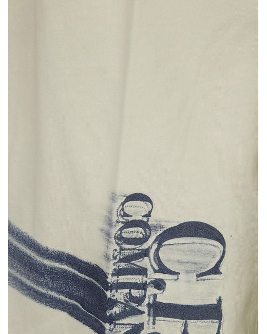 C P Company Multicolor C. P. Company 24/1 Jersey Short Sleeve Bottom Logo T-Shirt for men