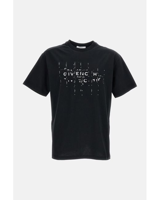 Givenchy Black Photographic Negative T-Shirt for men