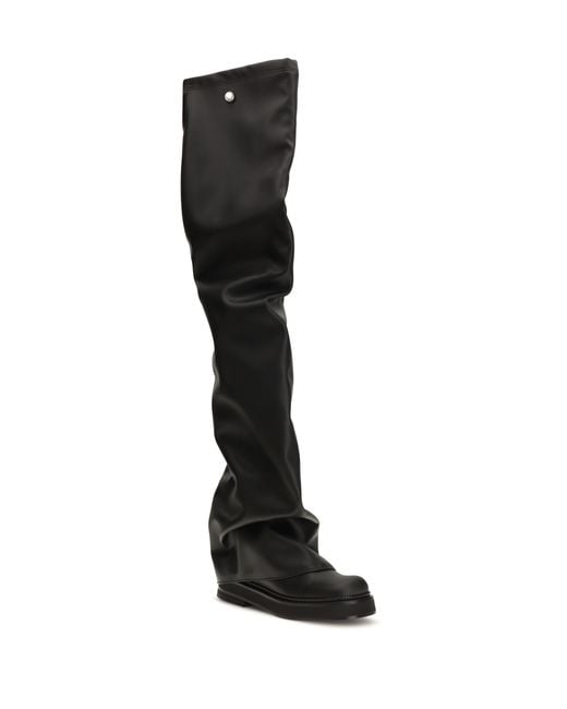 The Attico Black Robin Extra-Long Boots