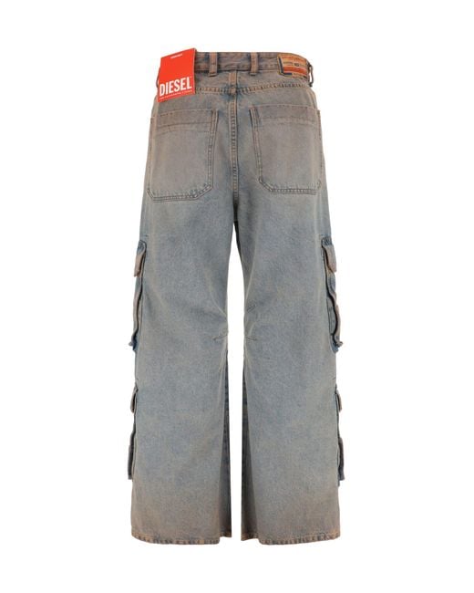 DIESEL Gray D-Sire Jeans