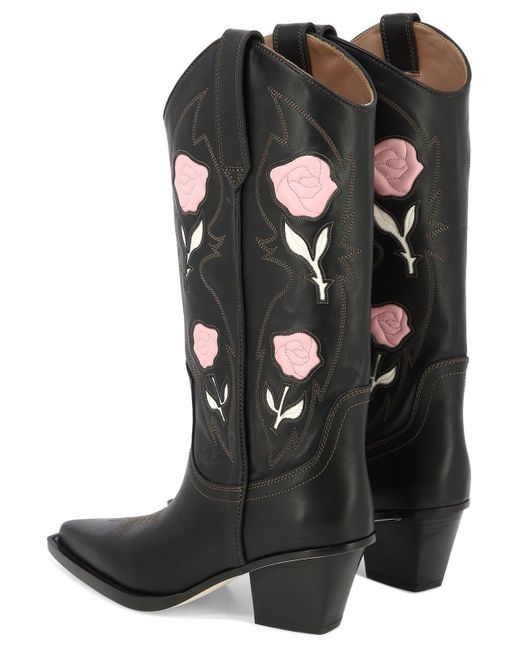 Paris Texas Black "Rosalia" Boots
