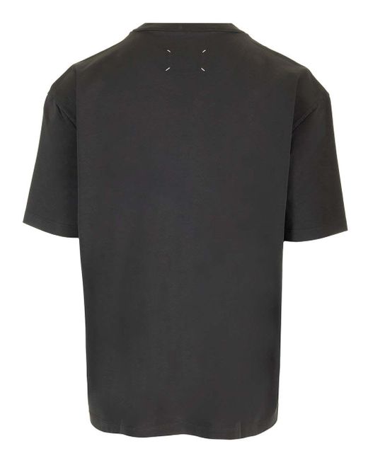 Maison Margiela Black Oversize T-Shirt for men