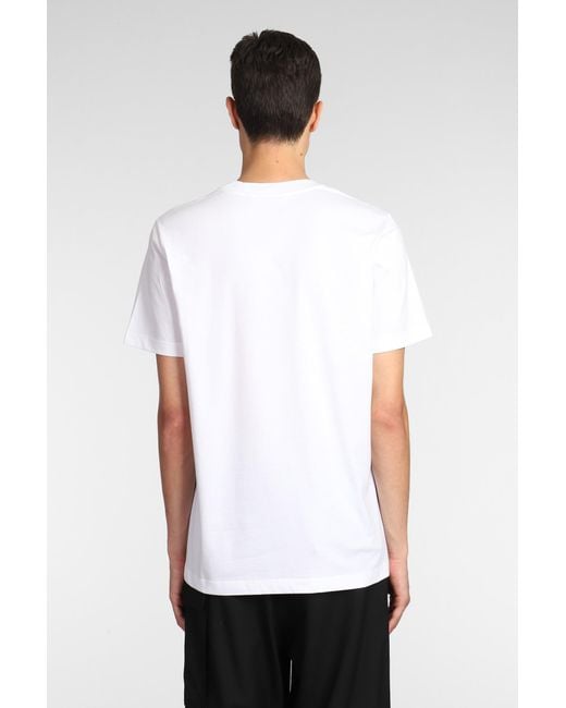 Marni T-shirt In White Cotton for men