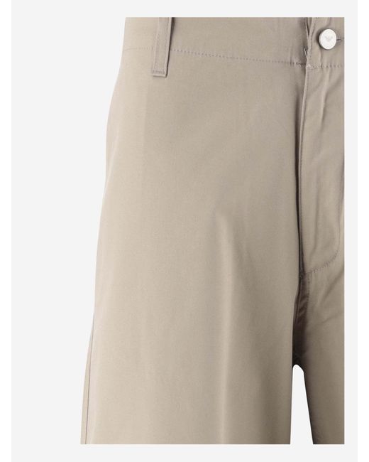 Emporio Armani Natural Wide-Leg Pants for men