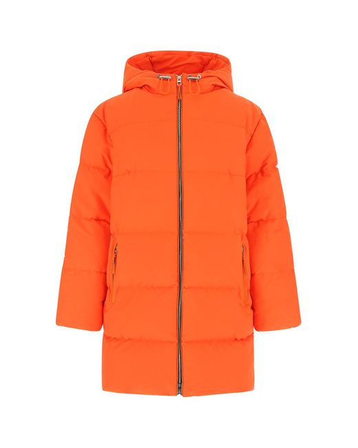 Loewe Orange Cotton Down Jacket