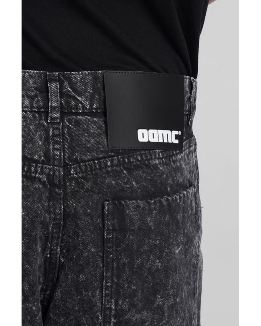 OAMC Black Cortes Jeans for men