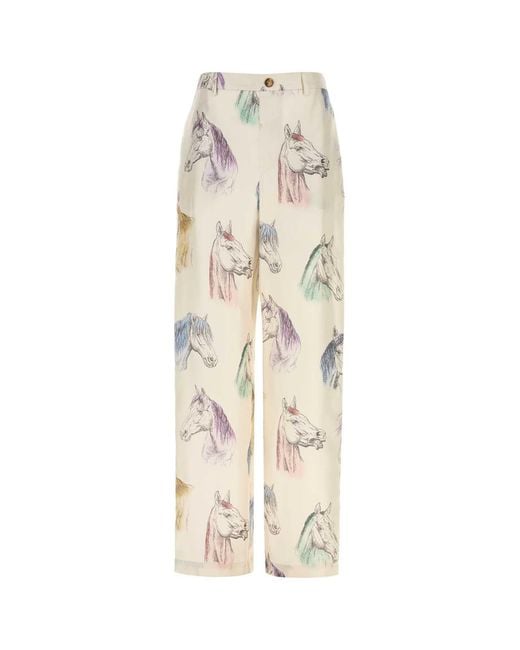 Moschino White Pantalone