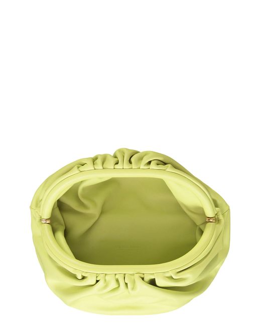 Bottega Veneta Yellow The Pouch Mini Leather Belt Bag