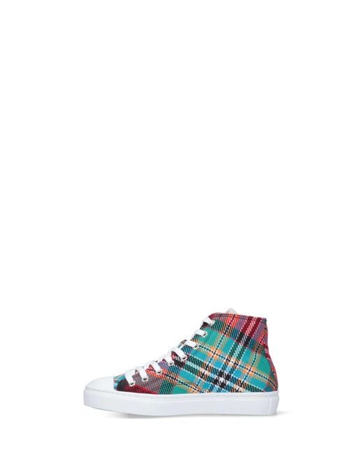 靴 Vivienne Westwood HIGH TOP TARTAN 25cm Vivienne Westwood HIGH TOP TARTAN 25cm