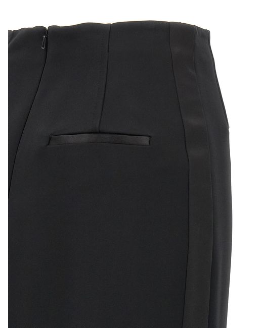 Max Mara Black 'Pece' Skirt