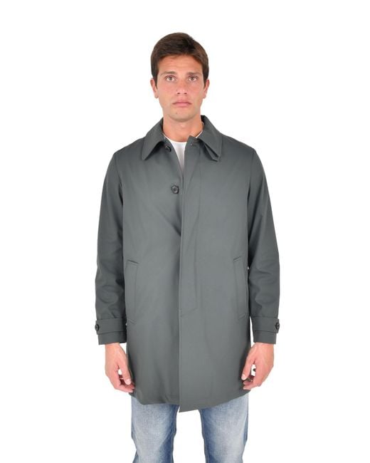 Drumohr Gray Jacket Polyamide for men