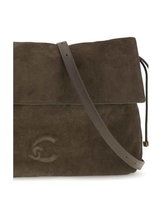 Coccinelle Brown Medium Lidia Shoulder Bag Calf Leather Bos Taurus