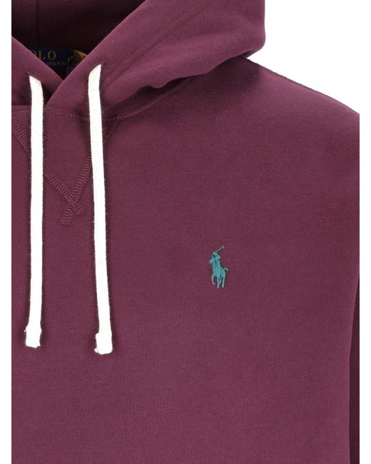 Maroon ralph deals lauren hoodie