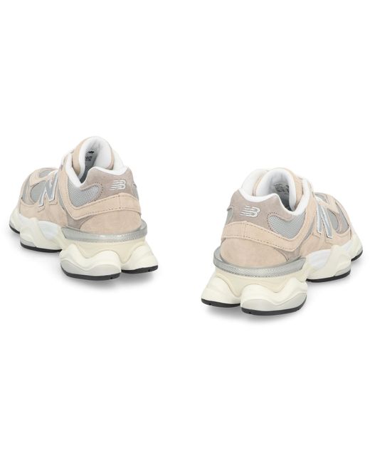 New Balance White Sneakers 9060 Polyester Trainers