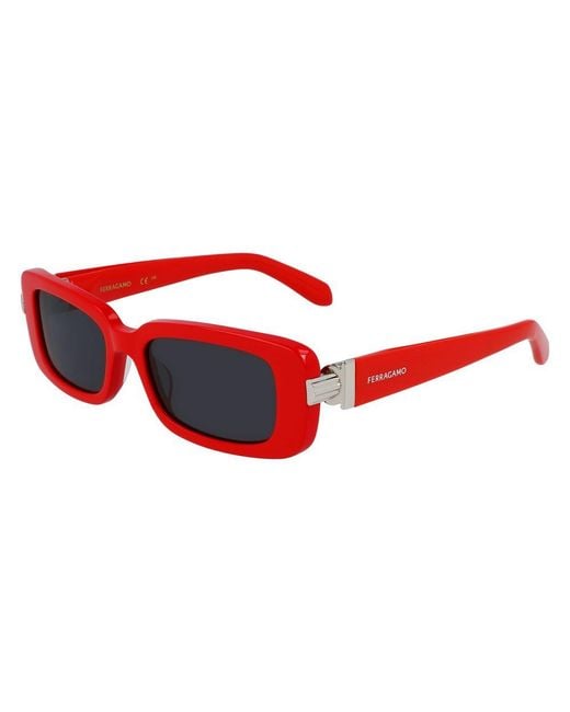 Ferragamo Red Sunglasses