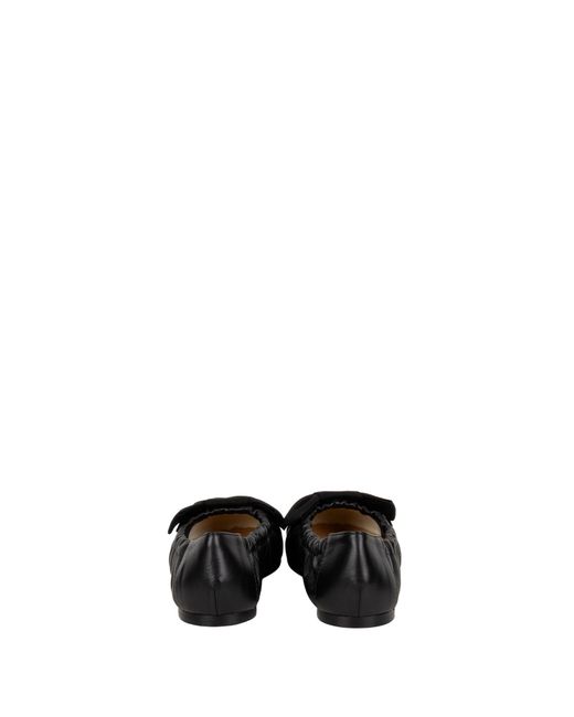 Status Black Flat Shoes
