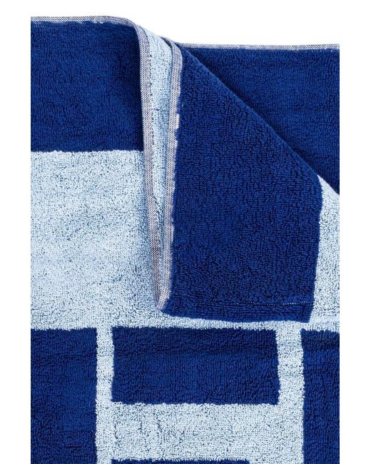 KENZO Blue Paris Beach Towel for men