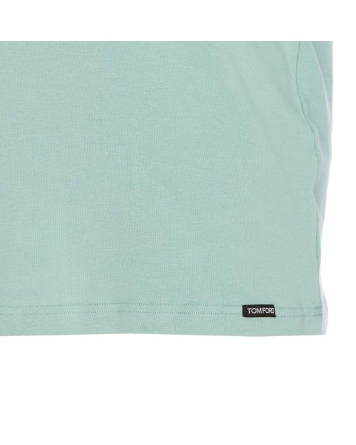 Tom Ford Green T-shirts And Polos for men