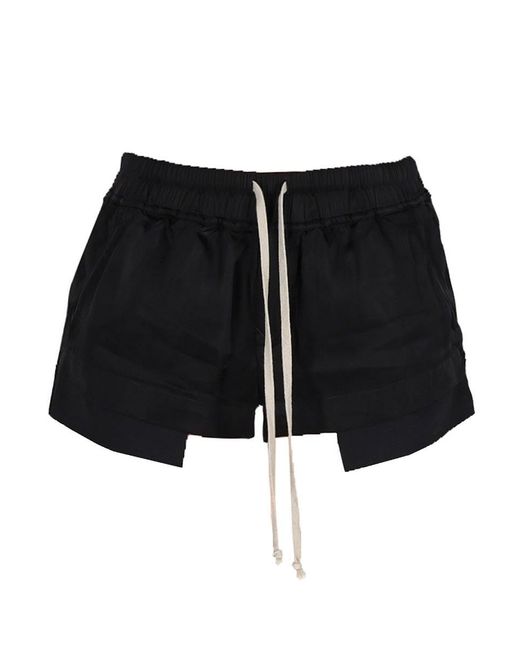 Rick Owens Shorts Fog Boxers in Black | Lyst