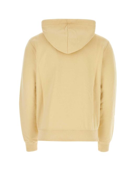 Lanvin Yellow Cotton Sweatshirt for men