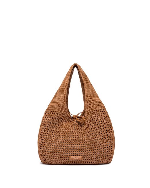 Gianni Chiarini Brown Euforia Leather Shopping Bag
