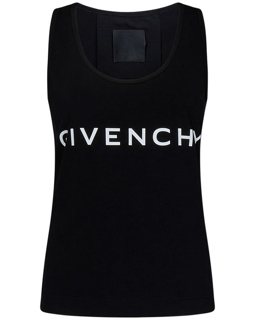 Givenchy Black Archetype Tank Top