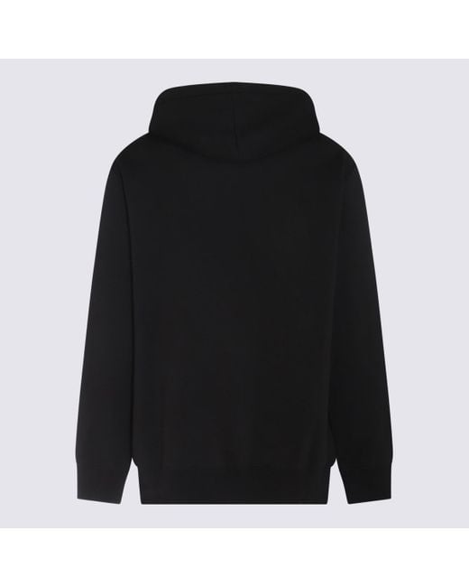 Lanvin Black Cotton Sweatshirt for men