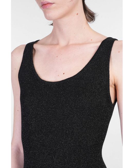 Mc2 Saint Barth Black Kieran Mini Dress