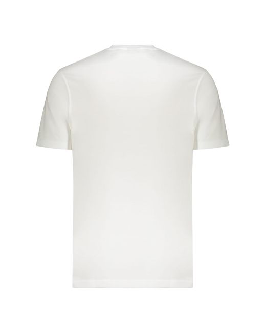 Paul & Shark White Cotton T-Shirt for men