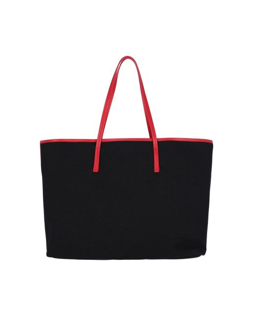 Marni Red Logo Tote Bag