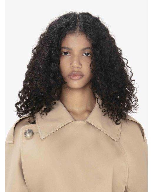 J.W. Anderson Natural Cropped Trench Jacket